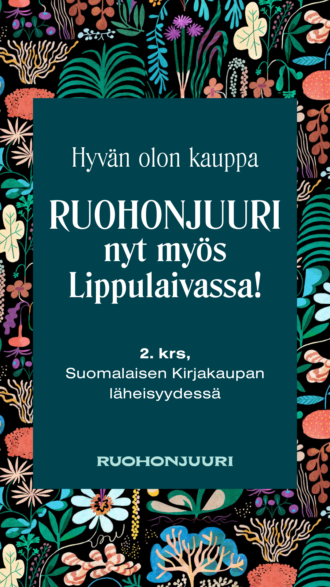 Ruohonjuuri Facebook ad