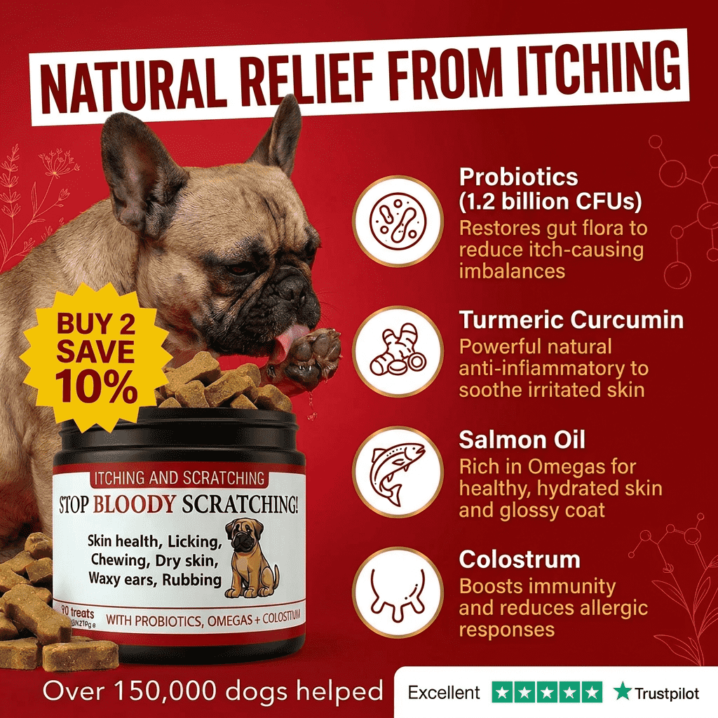 Pets Calm Down Herbal Treats Facebook ad