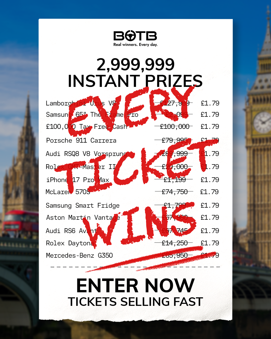 BOTB Facebook ad