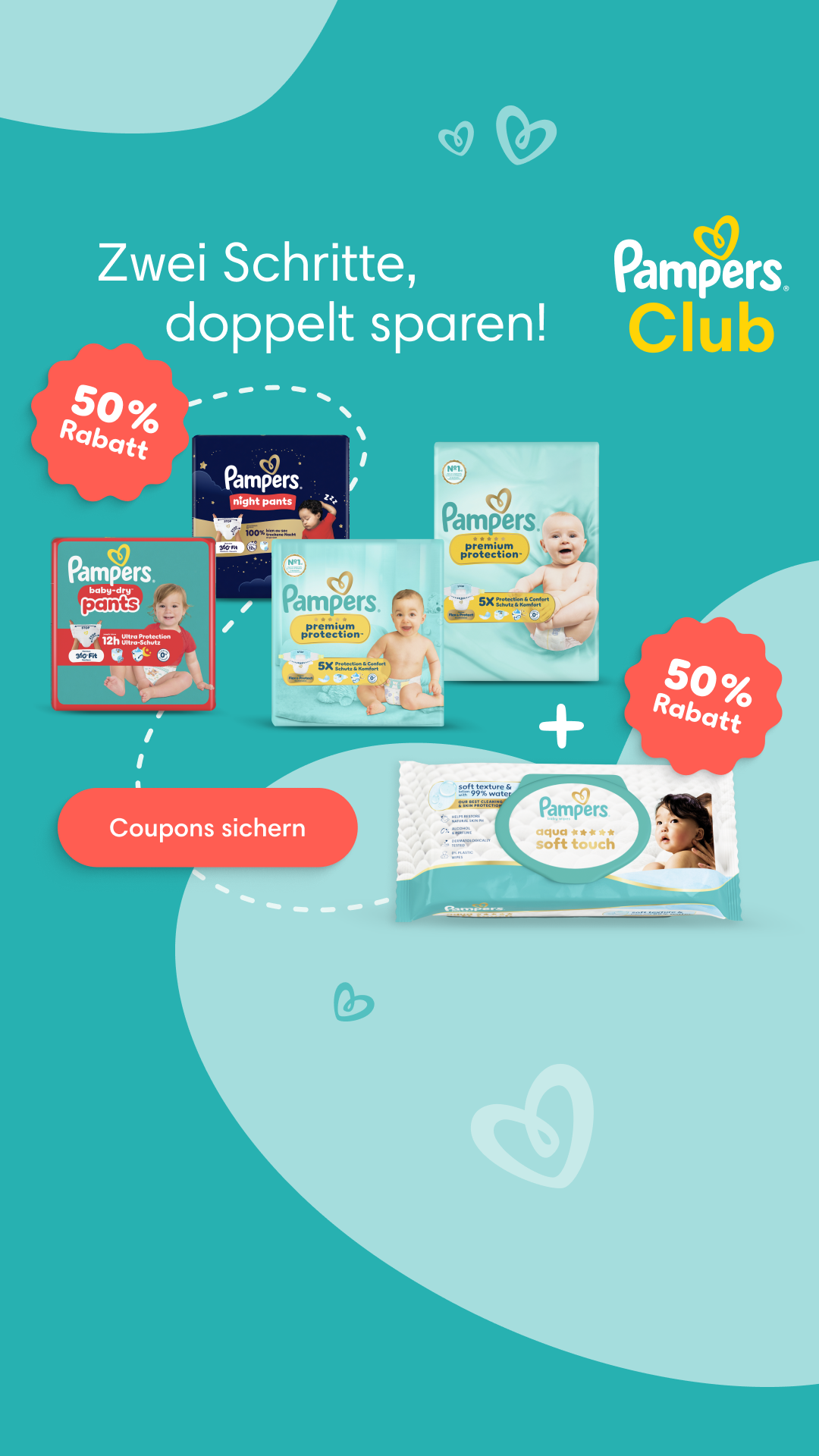 Pampers Facebook ad