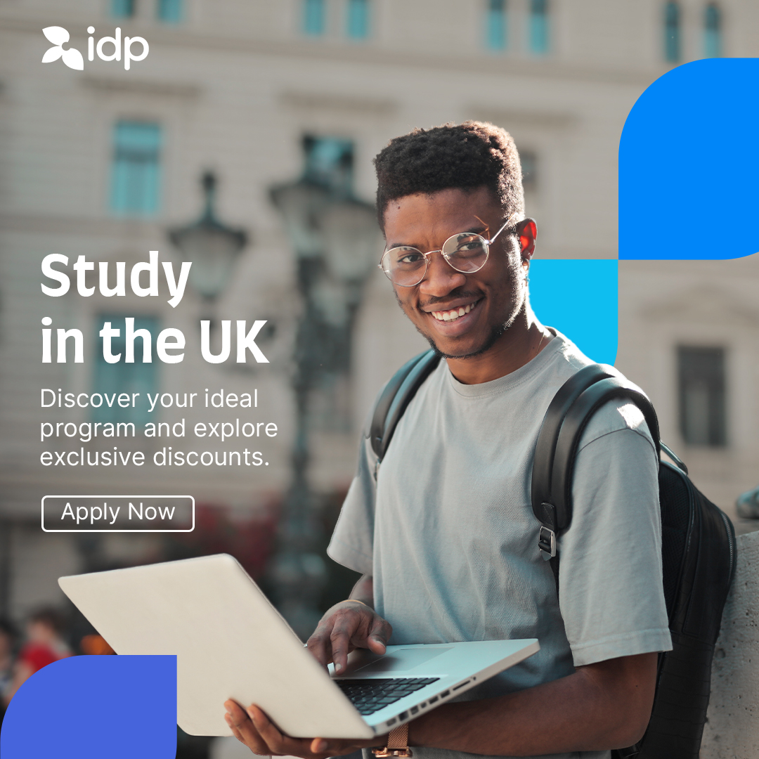 IDP Education Ghana Facebook ad