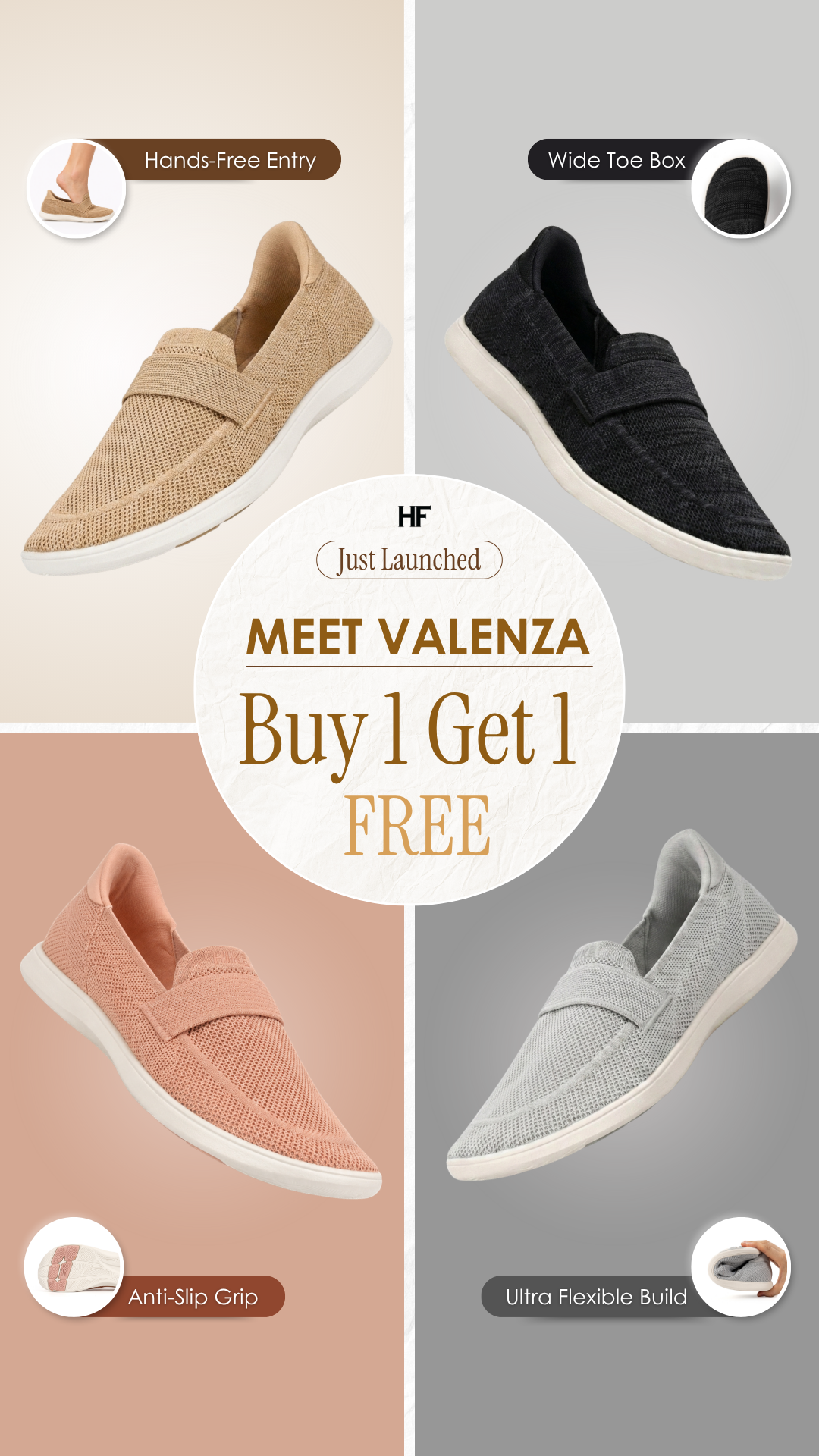 HIKE Footwear Facebook ad