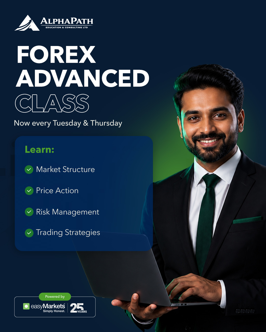AlphaPath India Facebook ad: Reserve your seat today!