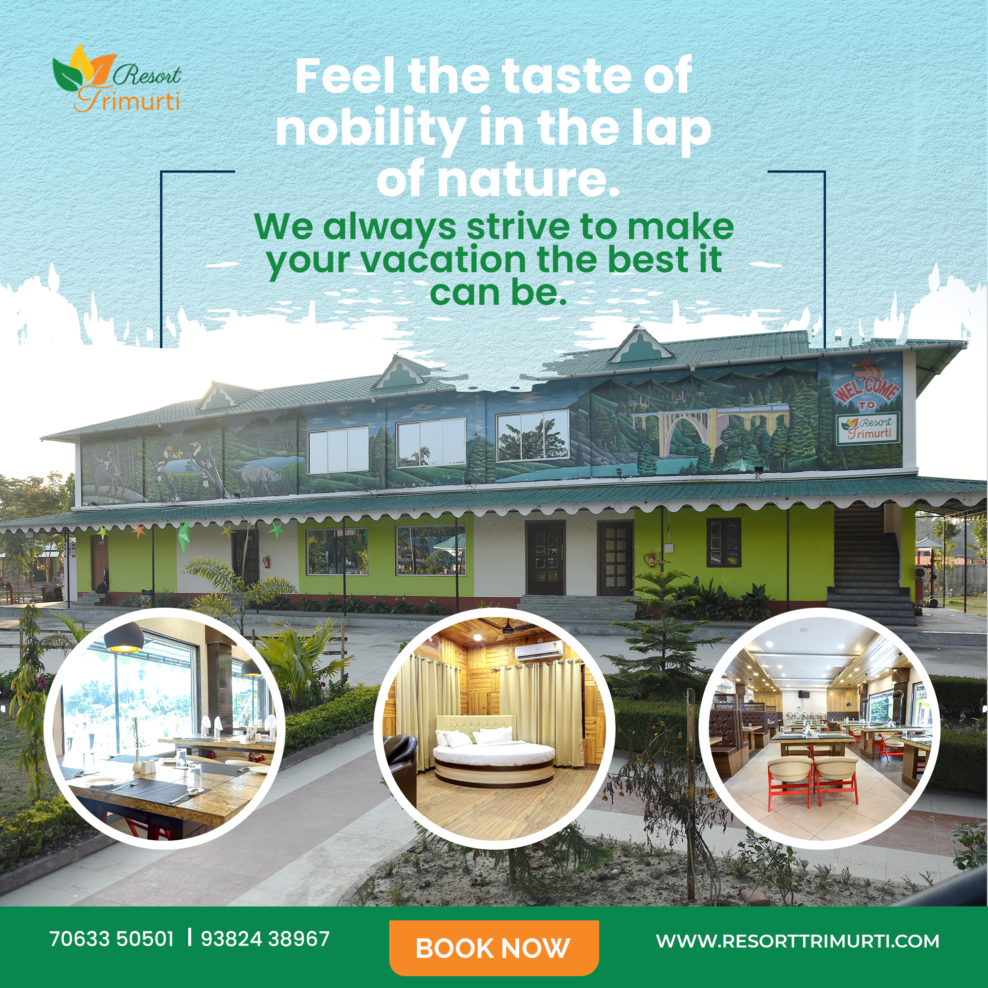Resort Trimurti Facebook ad