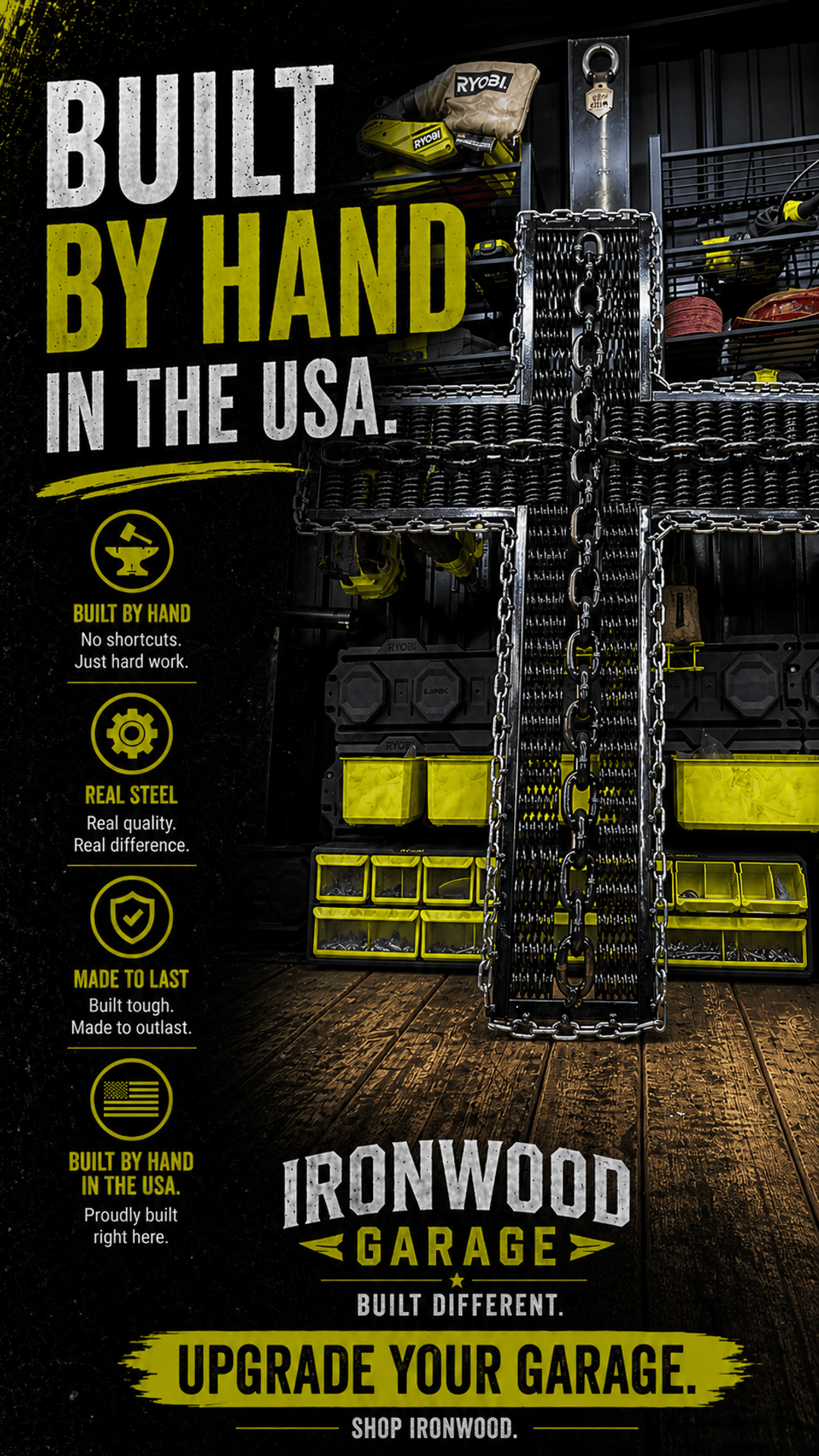 Ironwood Garage Facebook ad