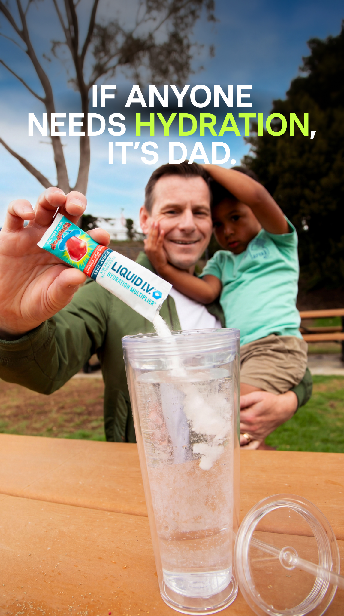 Liquid I.V. Facebook ad