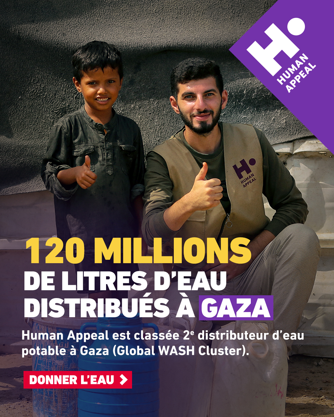 Human Appeal France Facebook ad