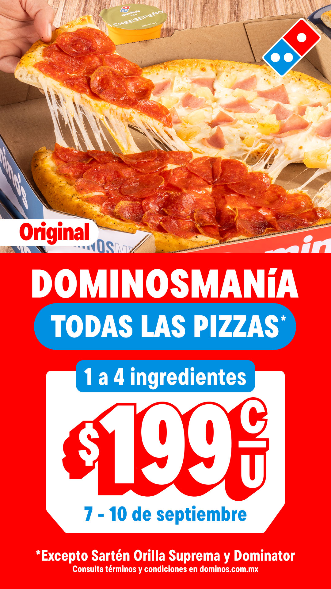 Domino's Mx Facebook ad