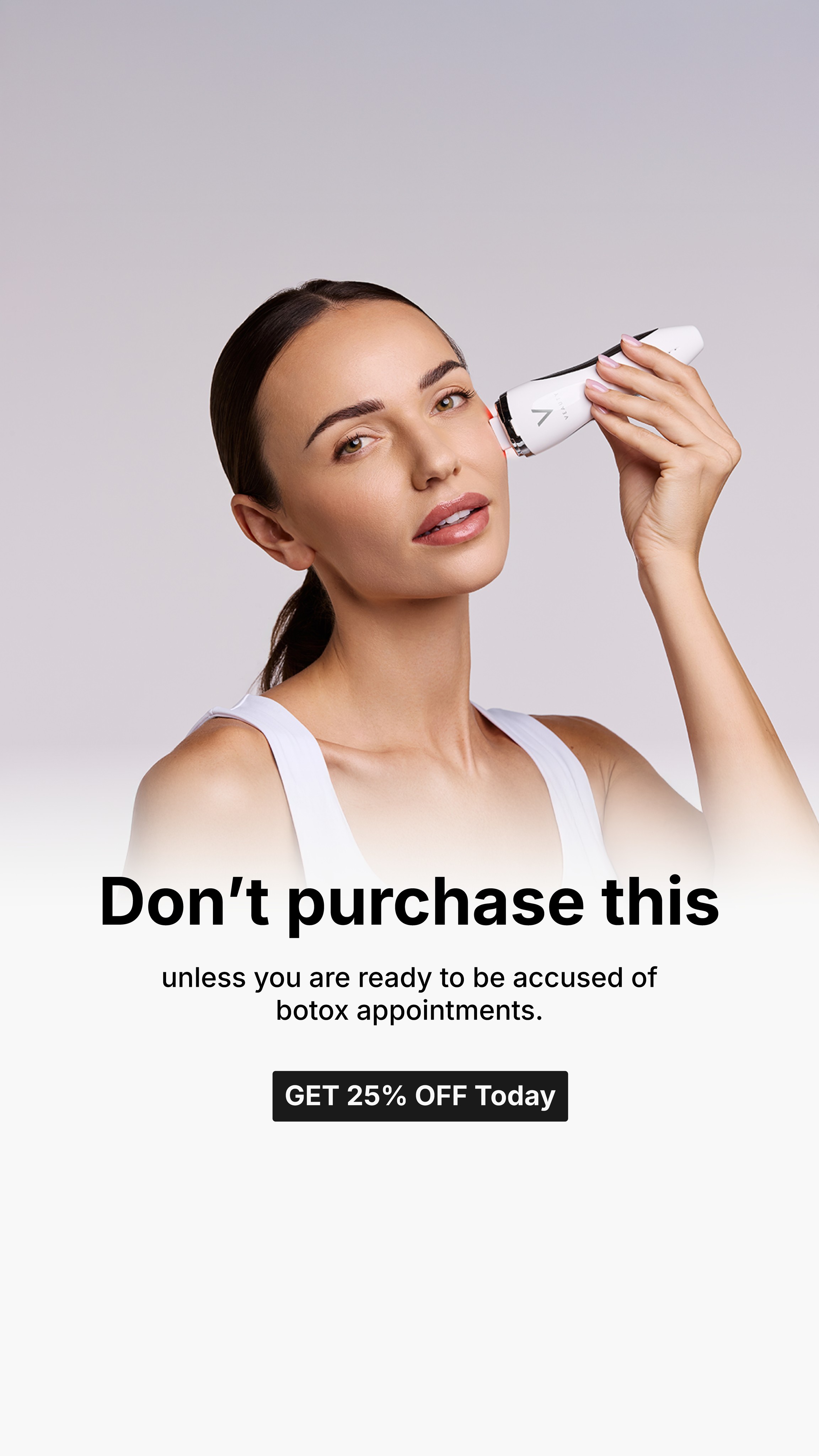 Veauty Facebook ad