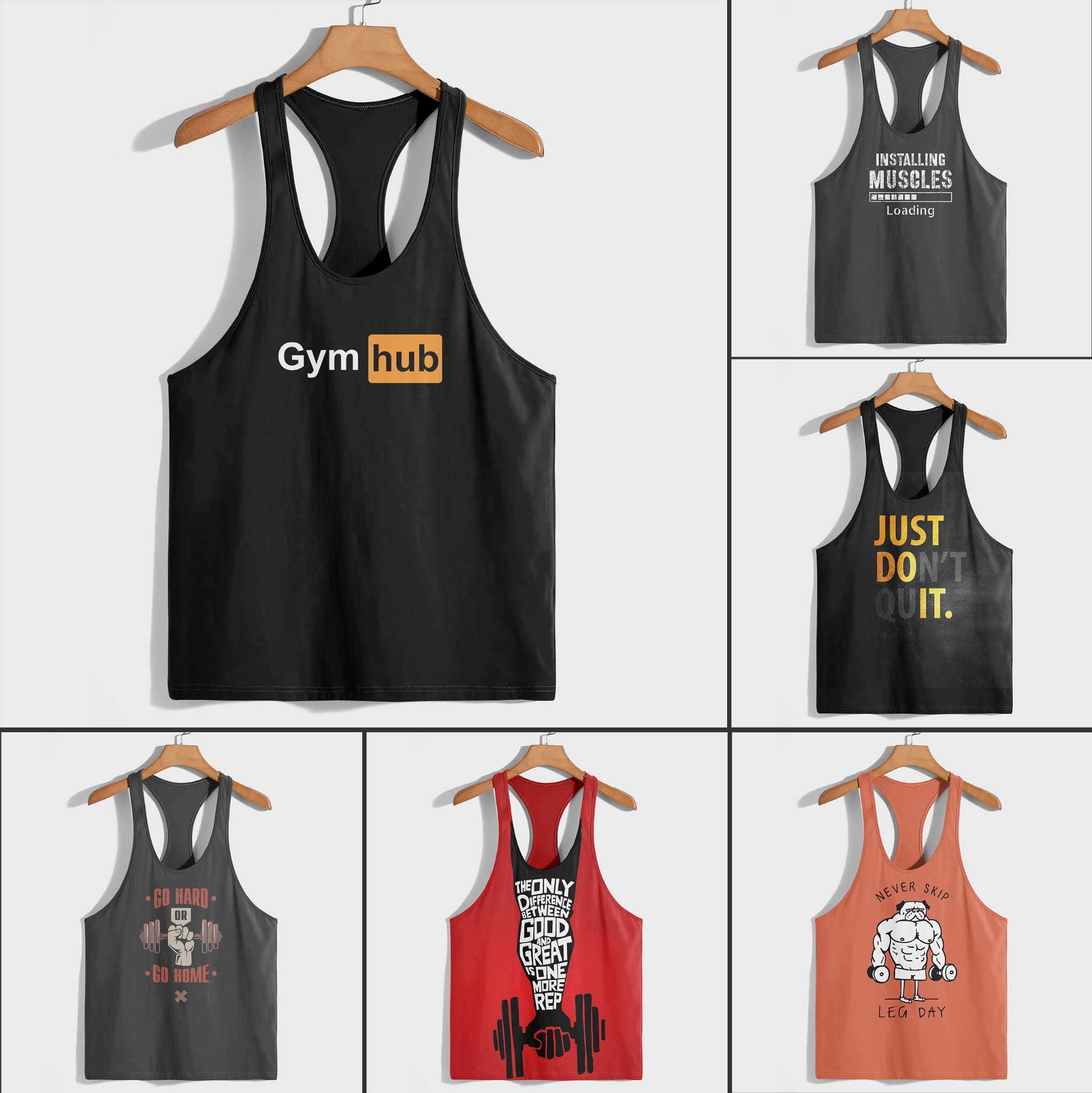 Style Print Studio Facebook ad: Racerback Tank Top