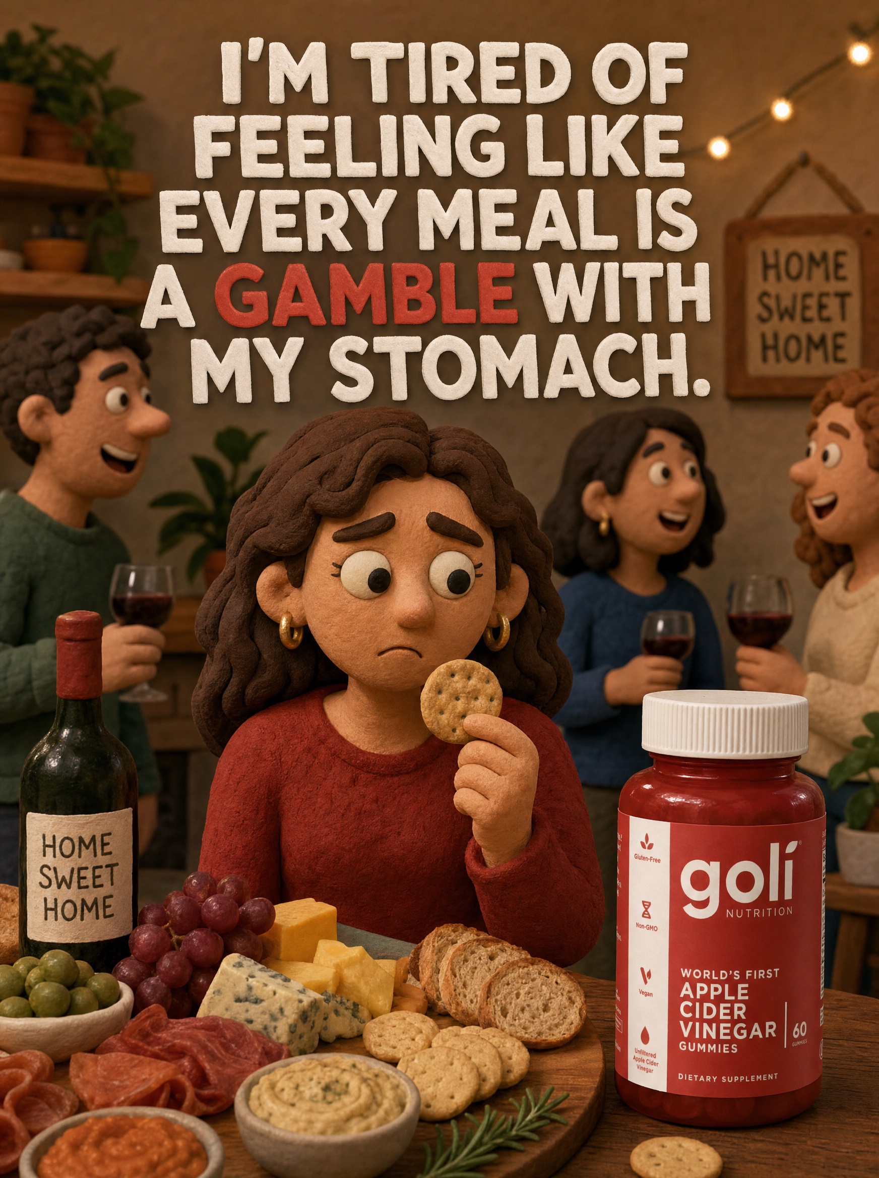 Goli Facebook ad: OVER 60% OFF + 100% FREE Shipping