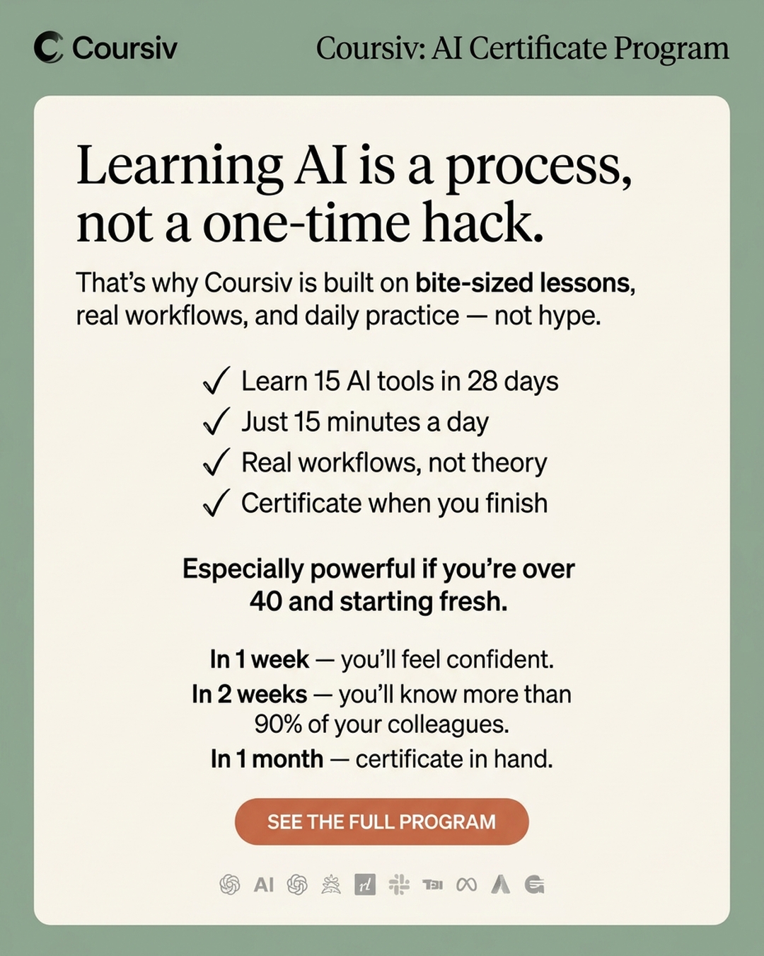 AI Made Simple Facebook ad