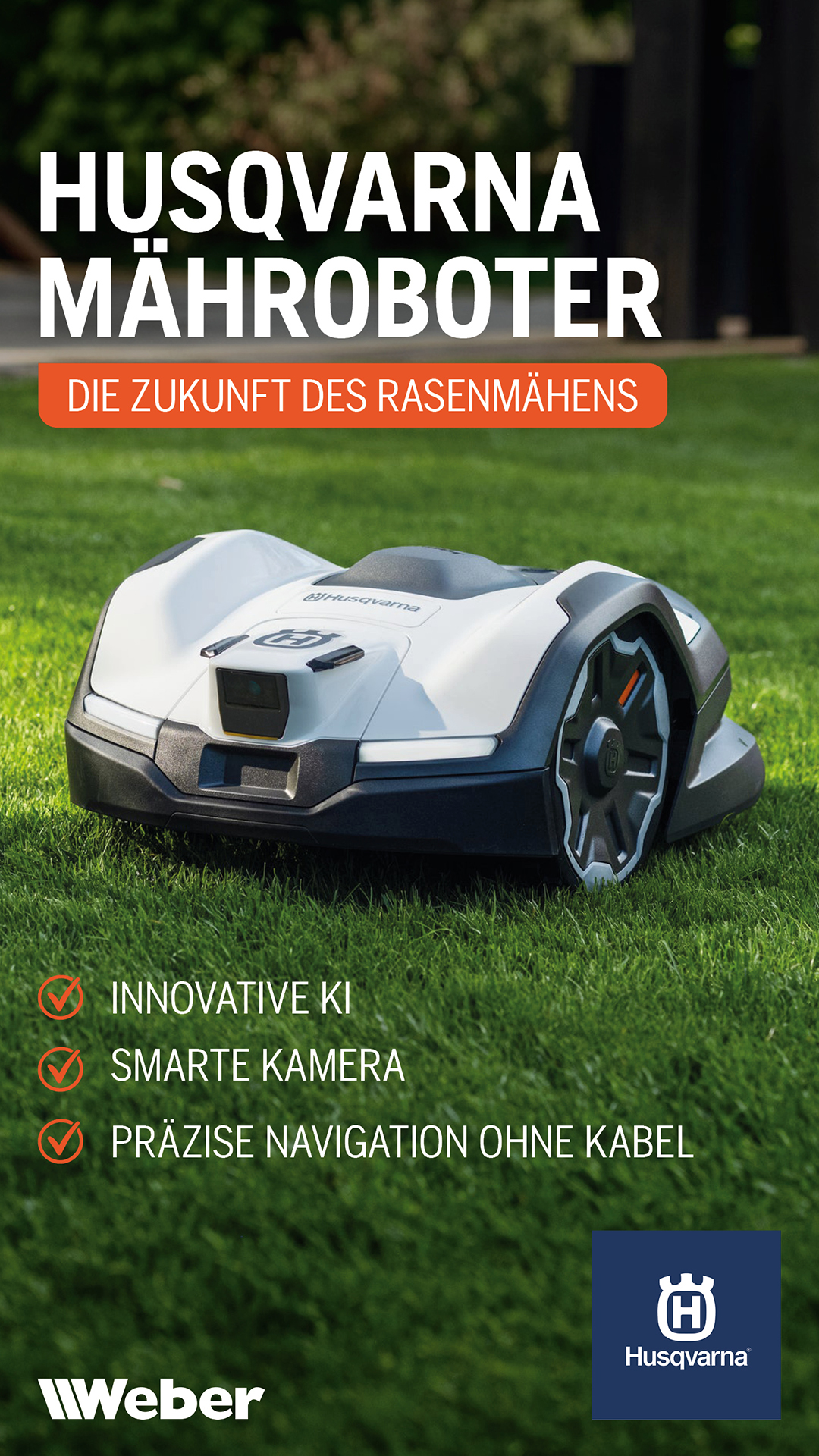 Weber Garten-Forsttechnik Facebook ad from Mar 3, 2026