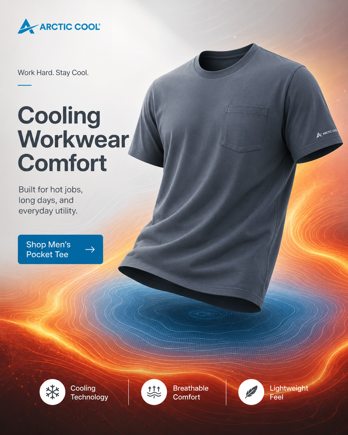 Arctic Cool Facebook ad