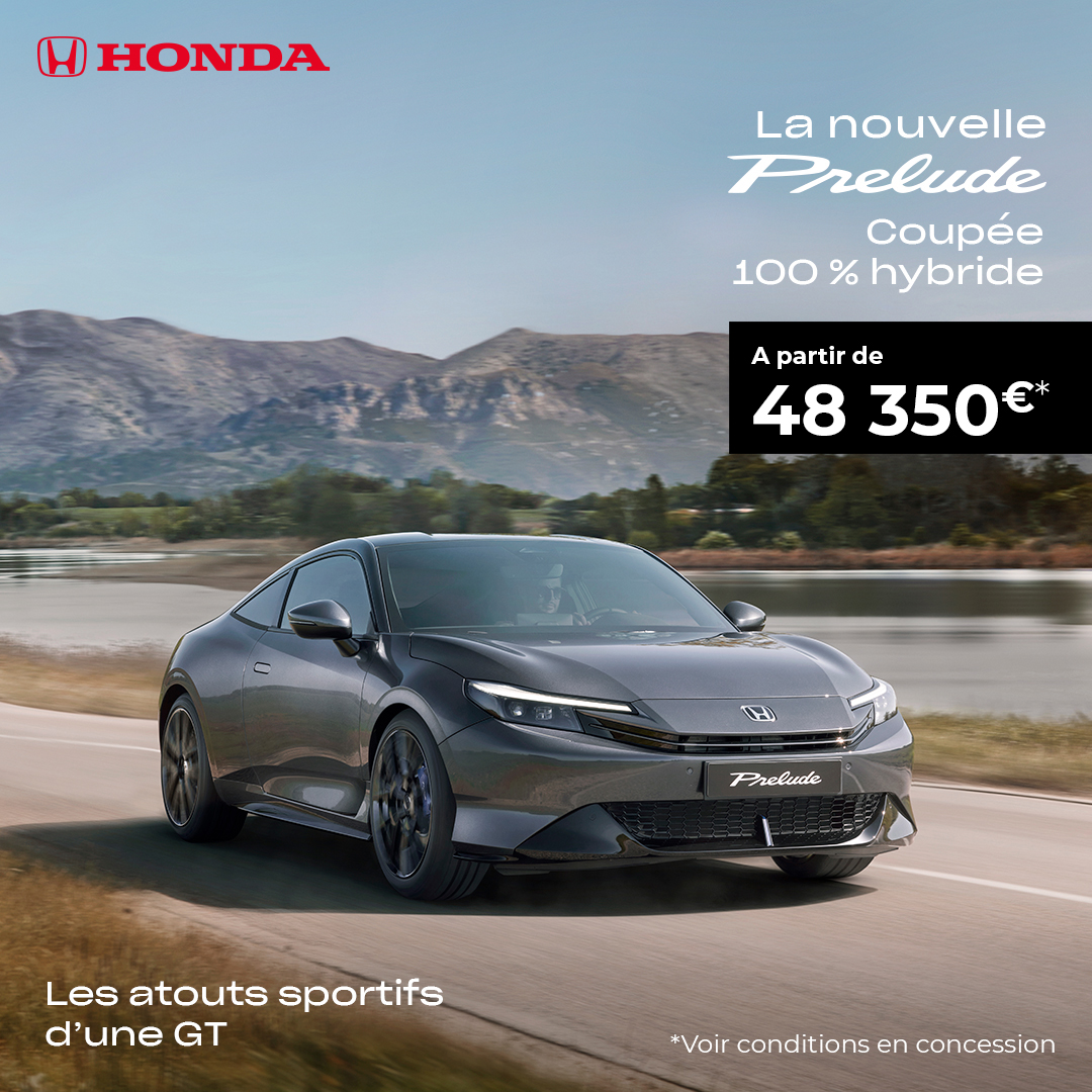 Autofactoria Luxembourg Facebook ad: Honda Prélude