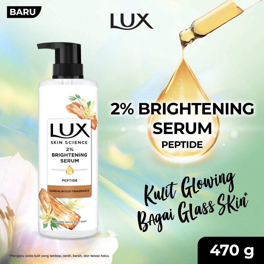 LUX Facebook ad: Nikmati kulit harum glowing bagaikan glass skin dengan…