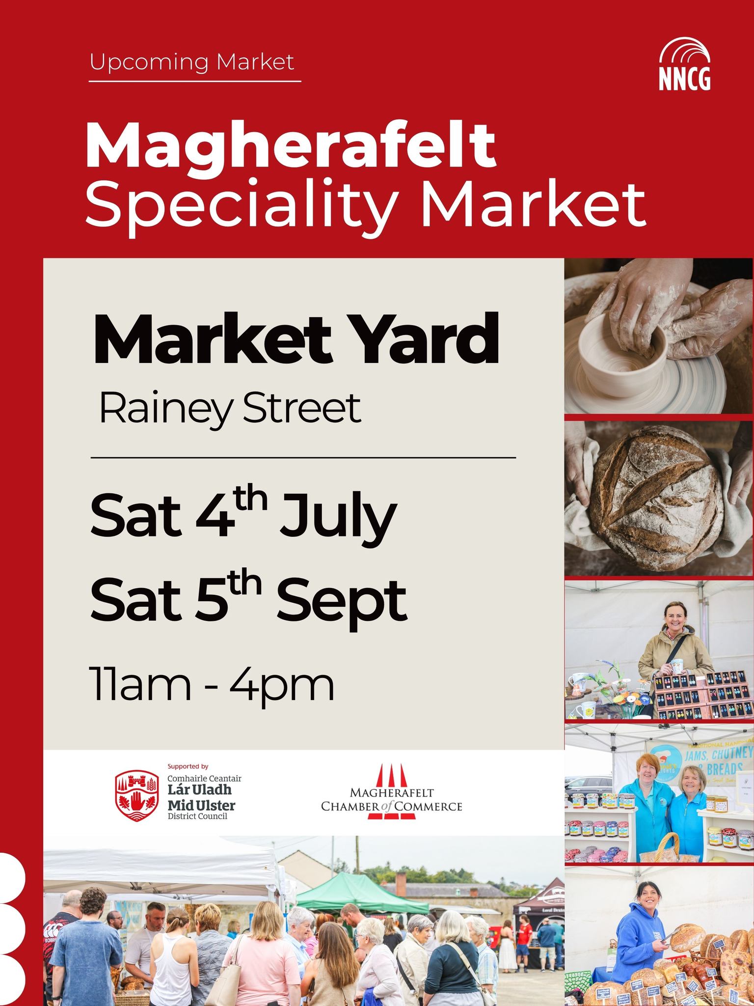 Naturally North Coast and Glens Facebook ad: MAGHERAFELT SPECIALITY MARKET