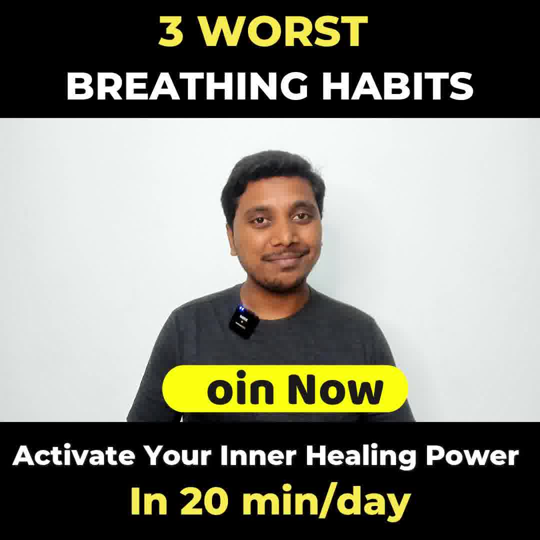 Badarinath Gella - Breathing Coach Facebook ad: Important: Your Breathing Habits Could Be Affecting Your…