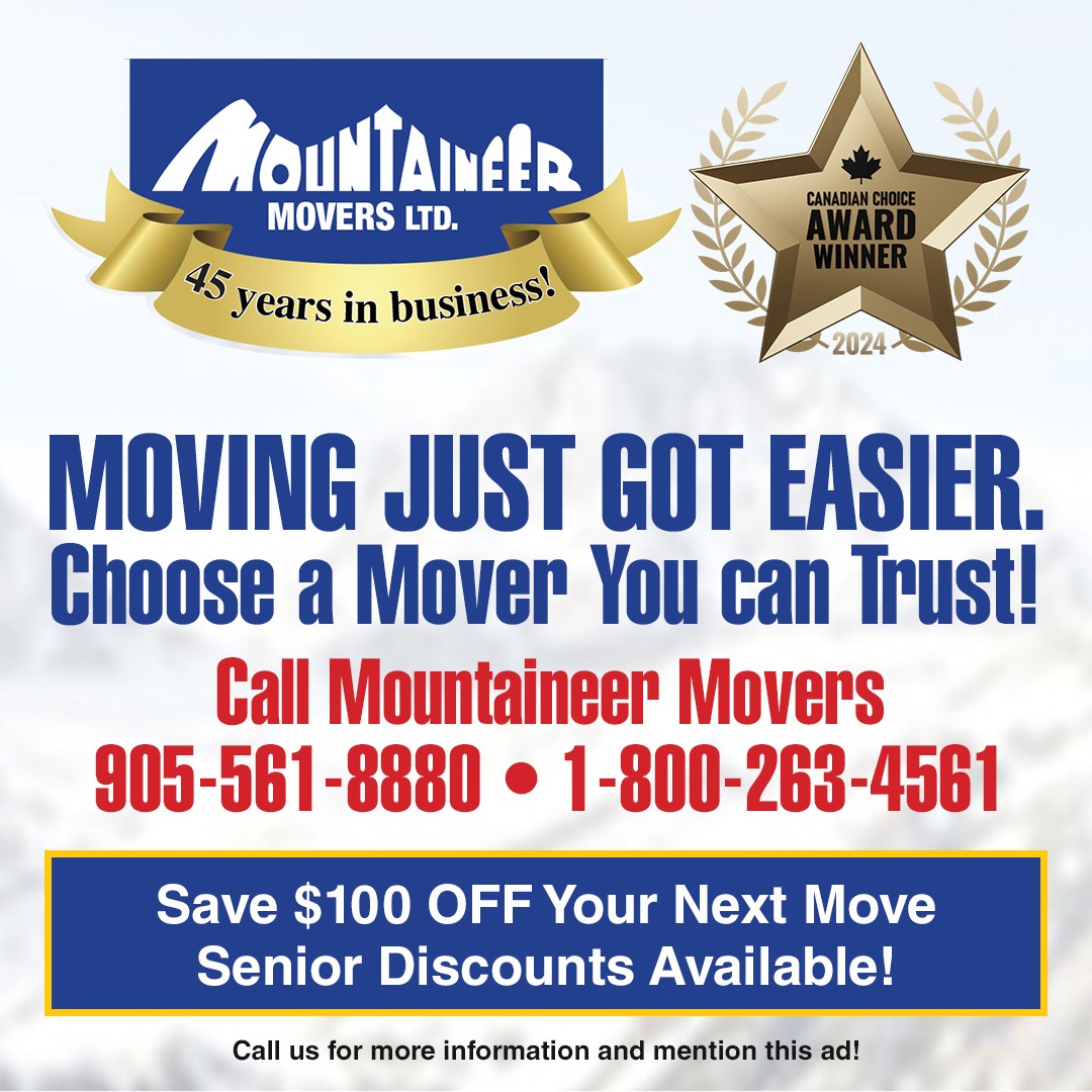 Mountaineer Movers Ltd Facebook ad: Contact Us for Details!