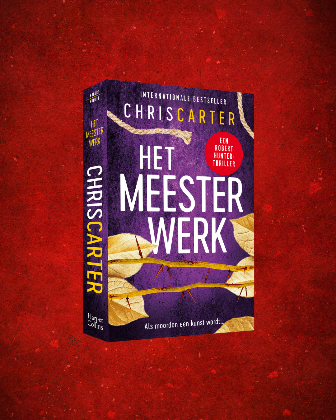 HarperCollins Holland Facebook ad: Met zijn achtergrond als forensisch psycholoog creëert…