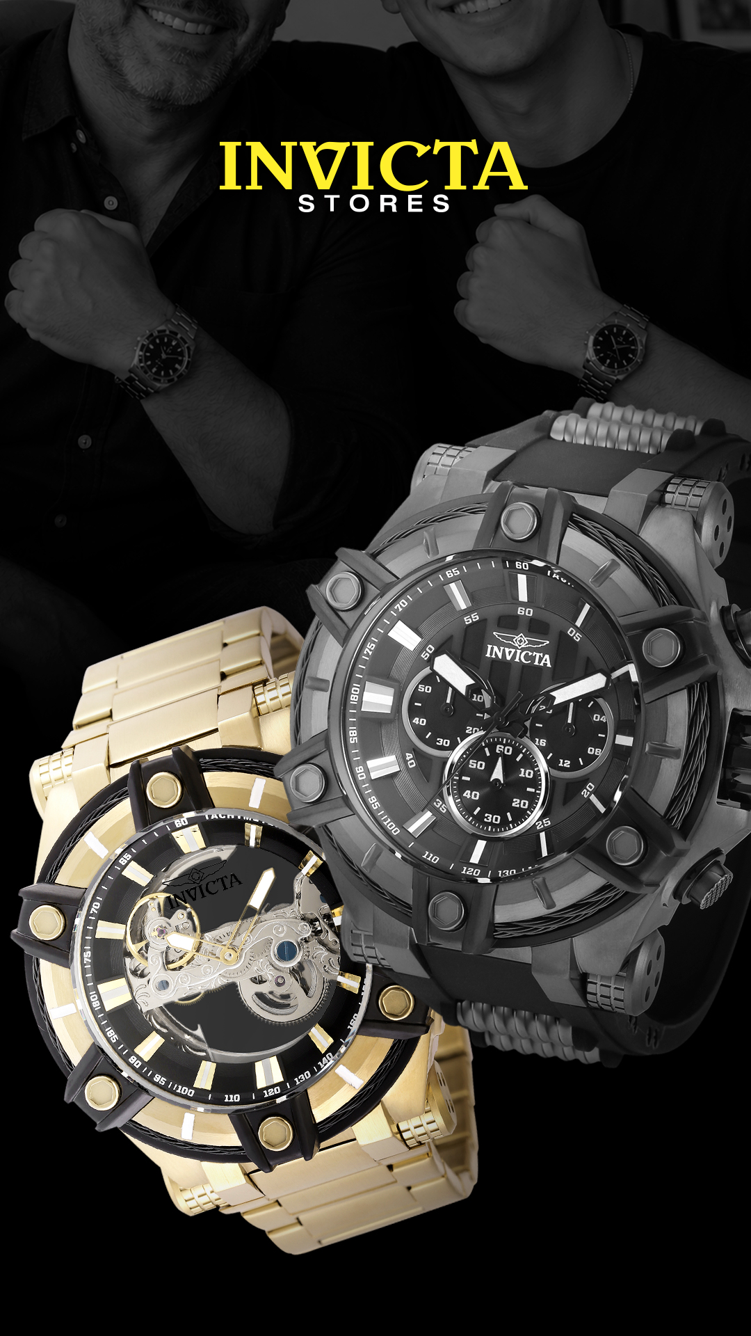 Invicta Stores. Facebook ad