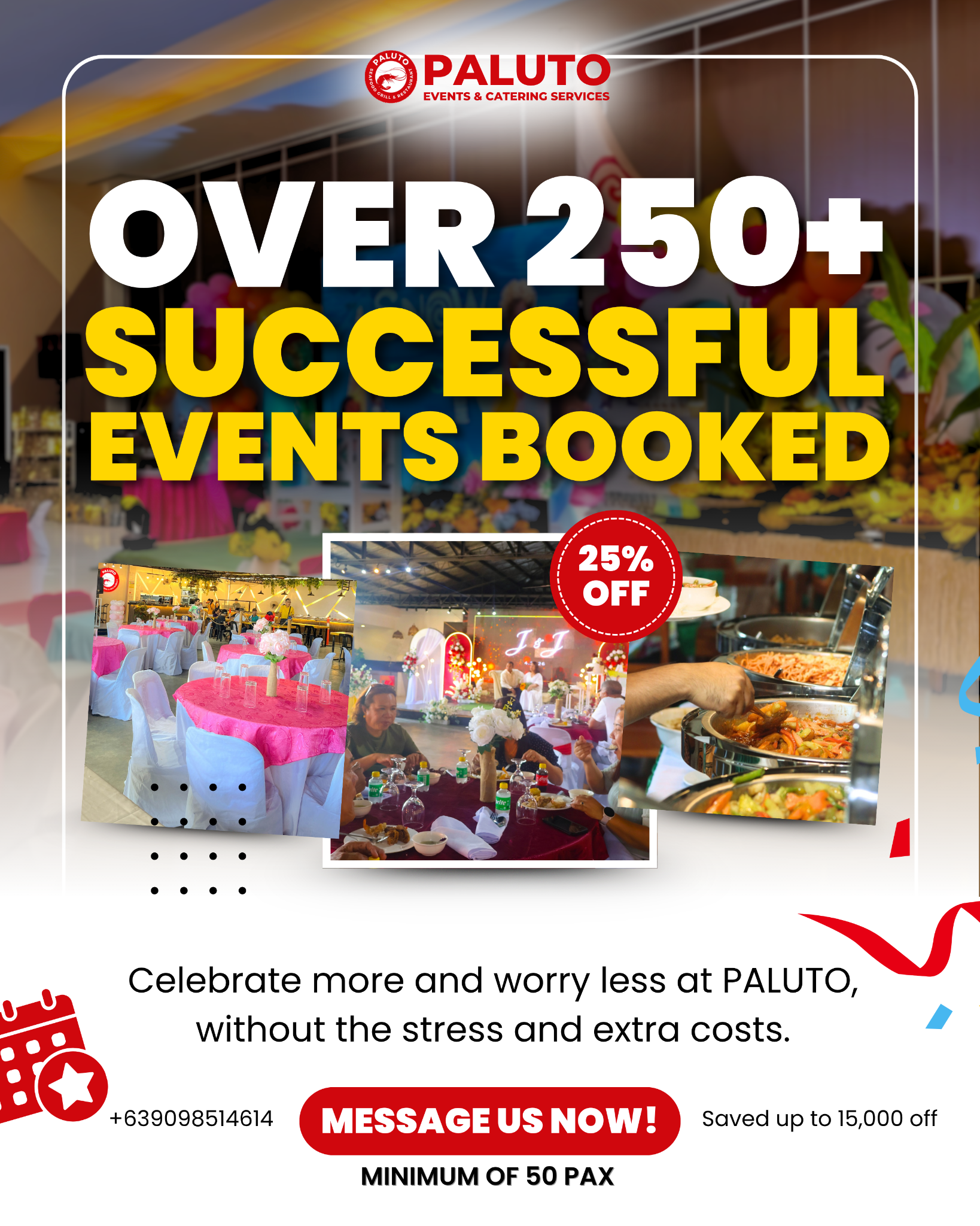 PALUTO Seafood Grill & Restaurant Facebook ad
