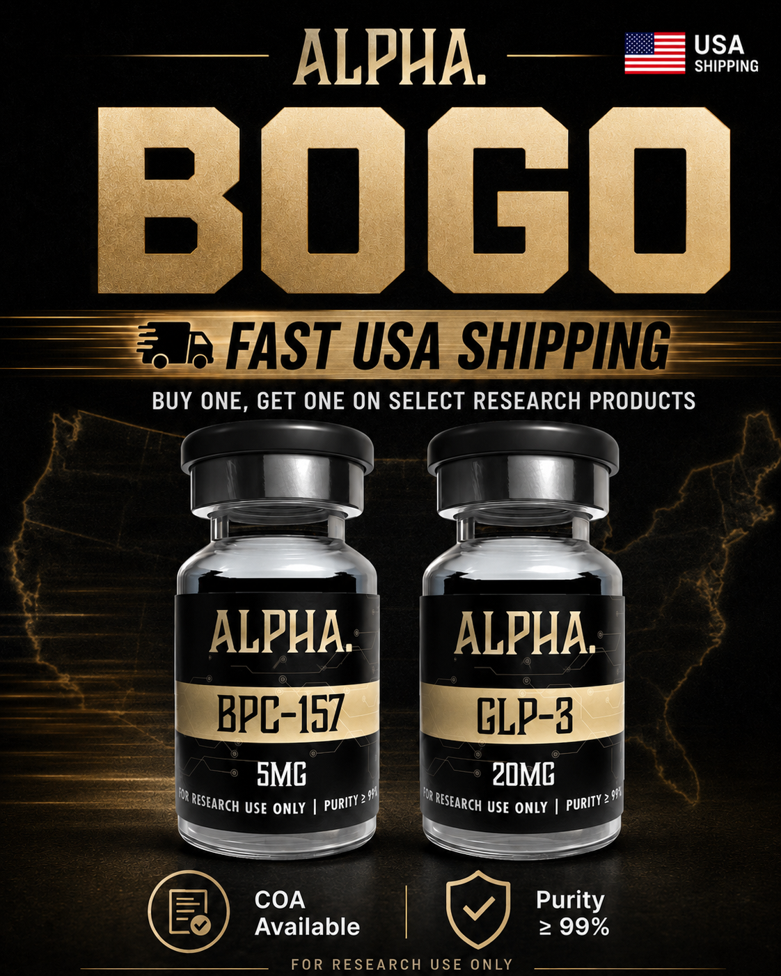 Alpha Pro Research Facebook ad: Buy Research Peptides Online | Alpha Pro Peptides