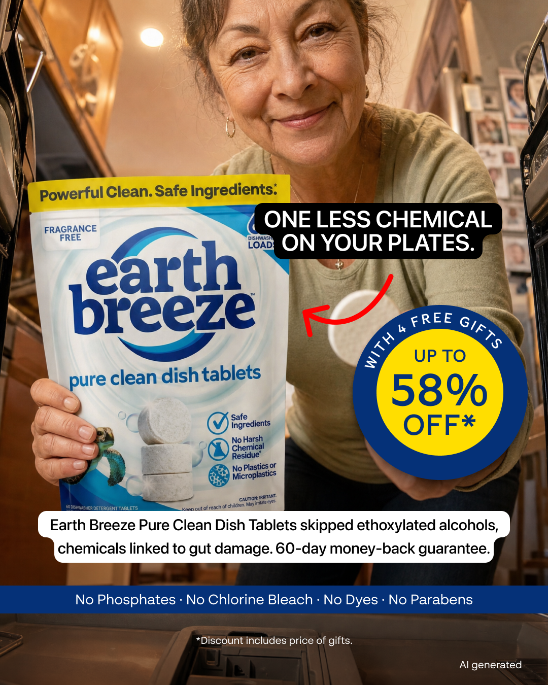 Earth Breeze Facebook ad