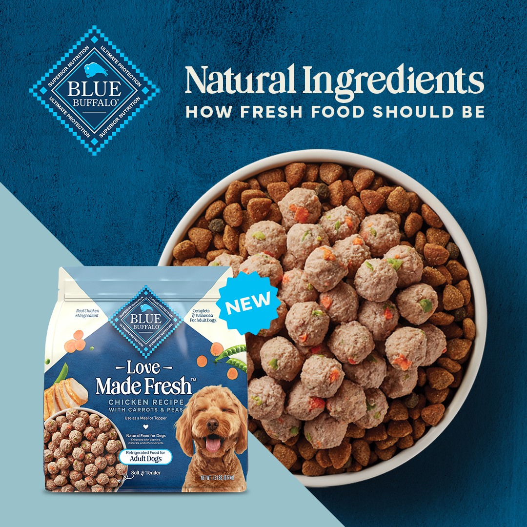 Blue Buffalo Facebook ad: Fresh Food's New Standard