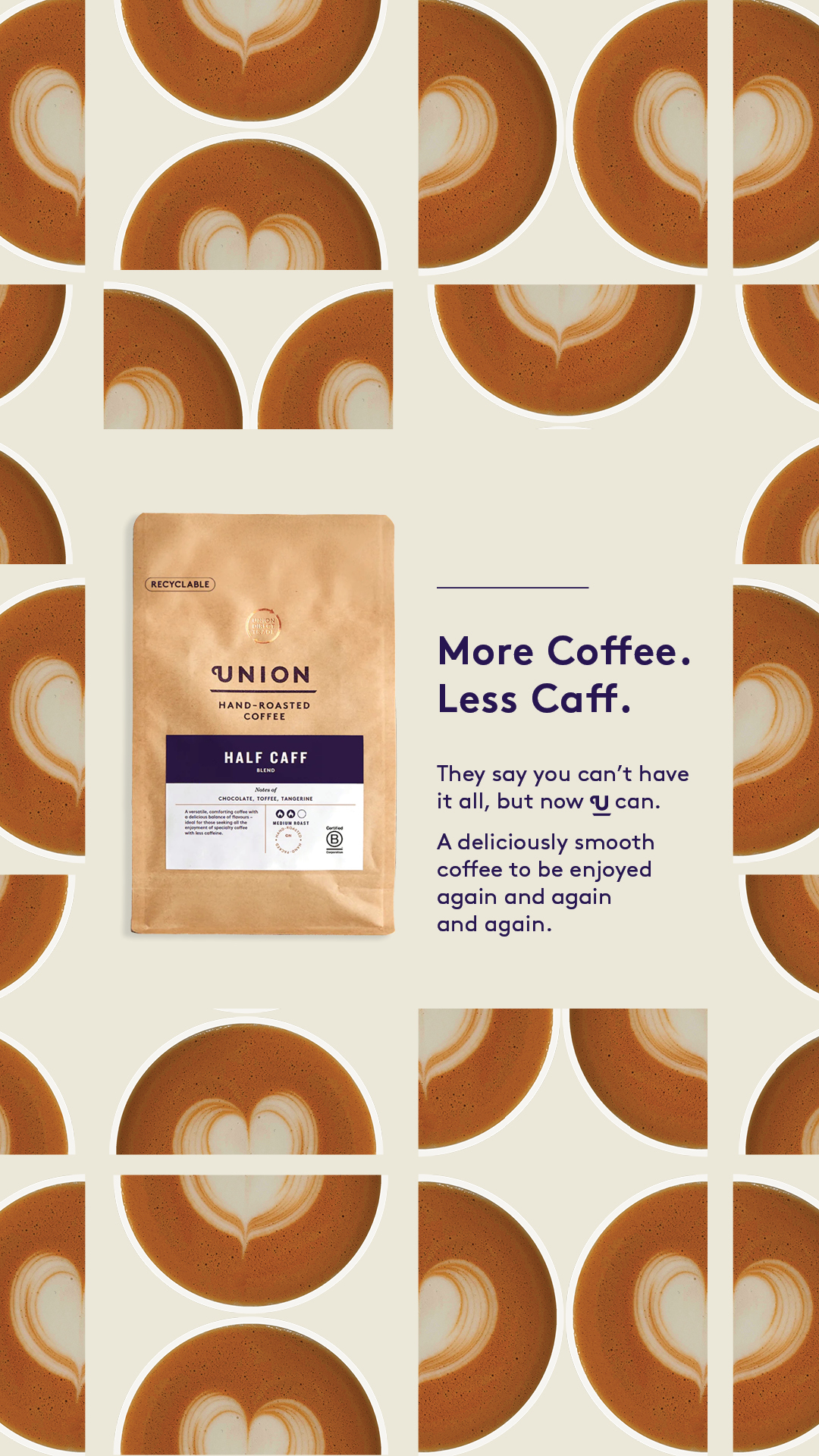 Union Hand-Roasted Coffee Facebook ad