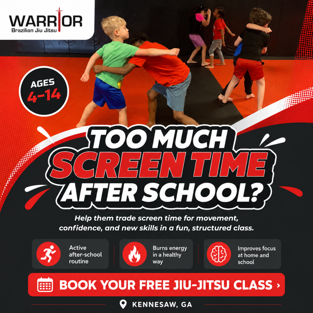 Warrior Brazilian Jiu Jitsu Academy Facebook ad