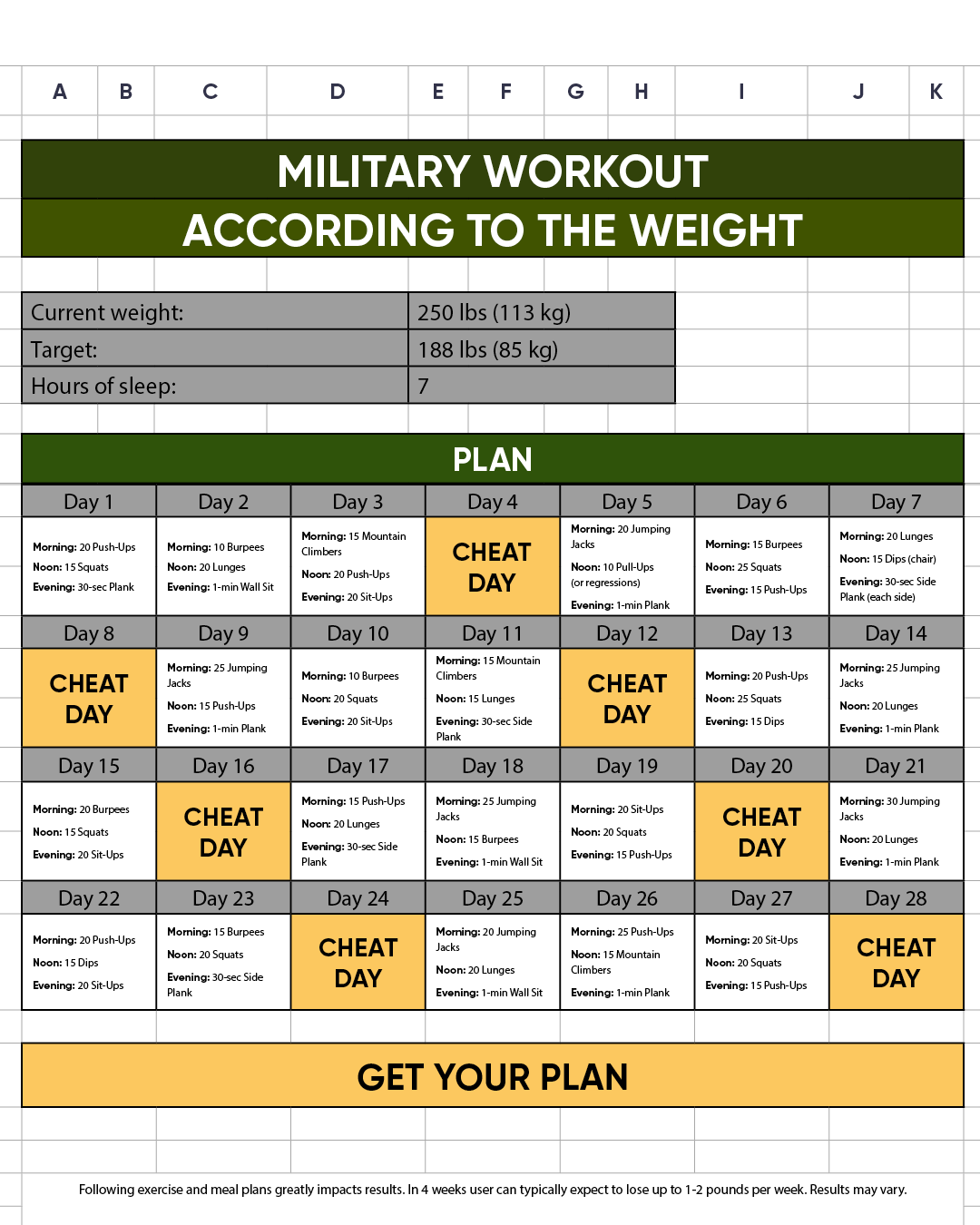 28 Day Challenge - Calisthenics Facebook ad