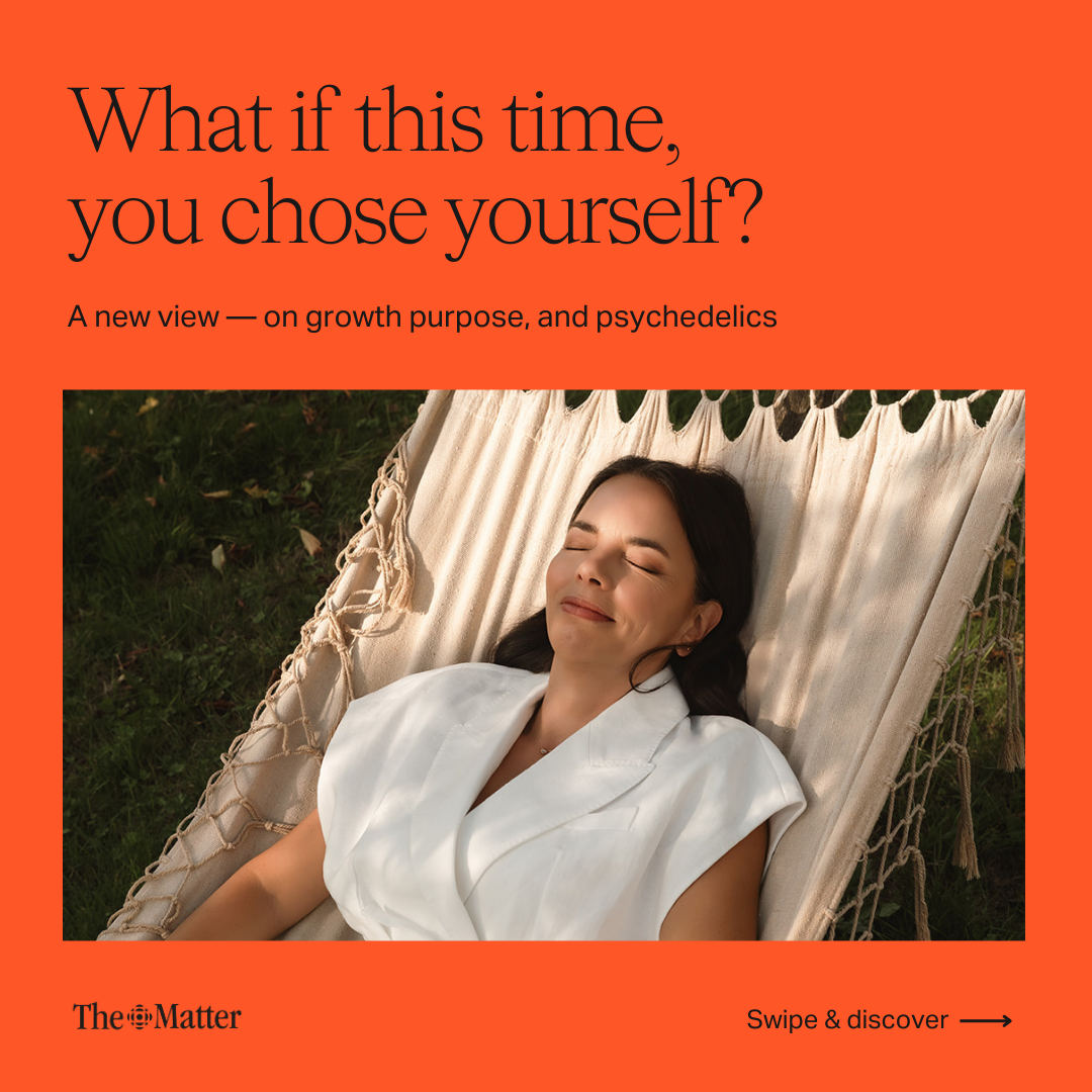 The-Matter Facebook ad: Something in you knows that it's time to…