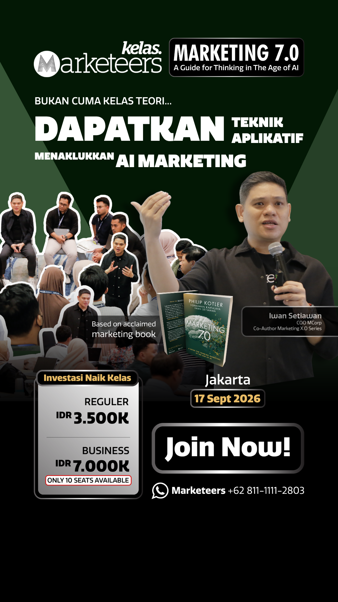 Marketeers Facebook ad from Jul 28, 2026