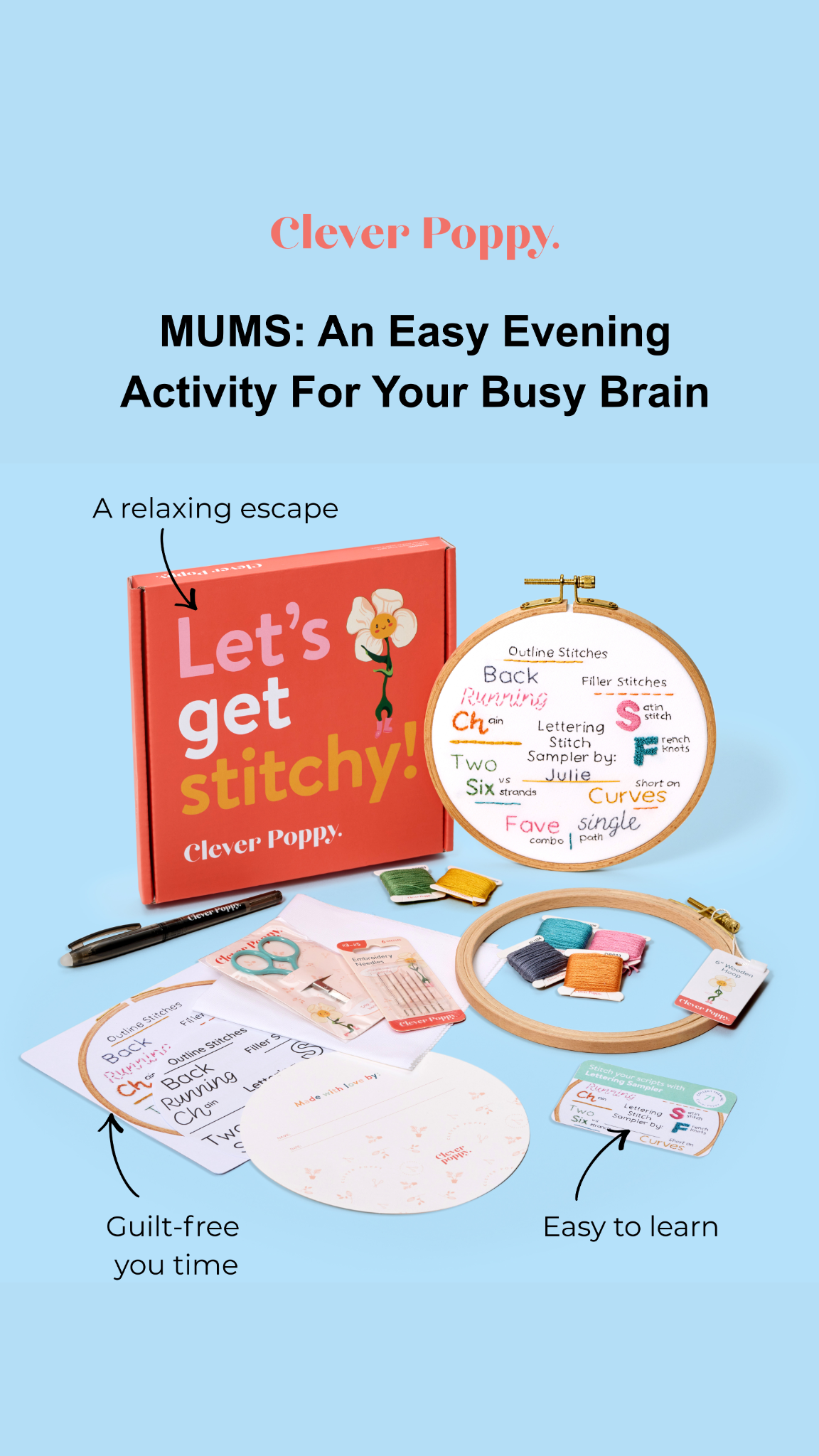 Clever Poppy Facebook ad