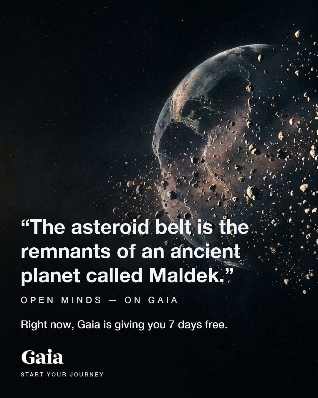 Gaia Facebook ad