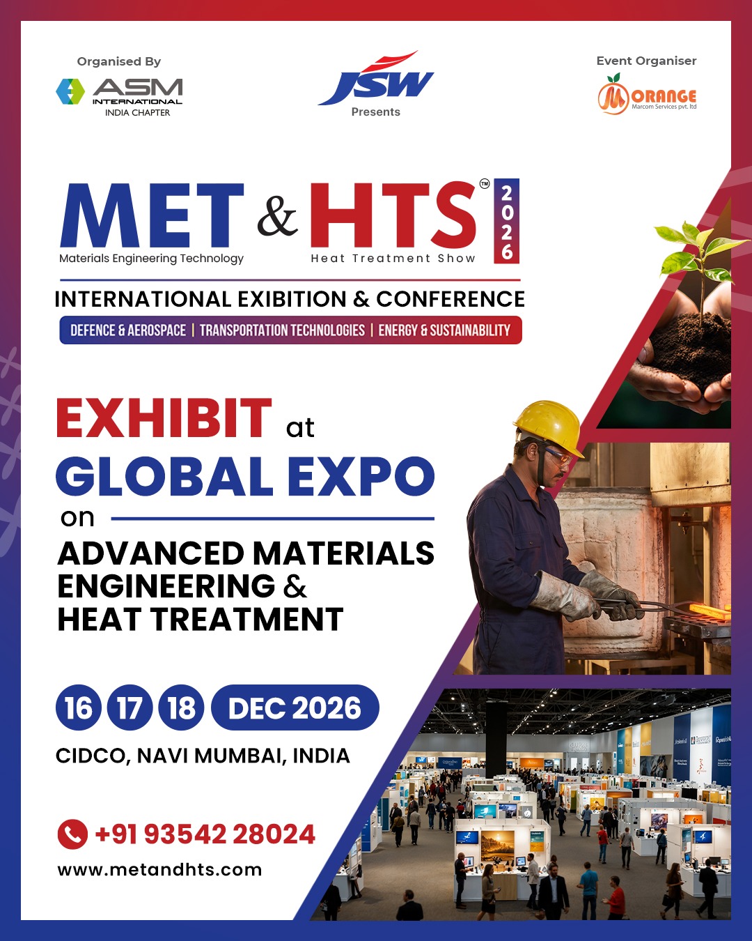 MET & HTS Facebook ad: Become exhibitor at MET & HTS Expo 2026