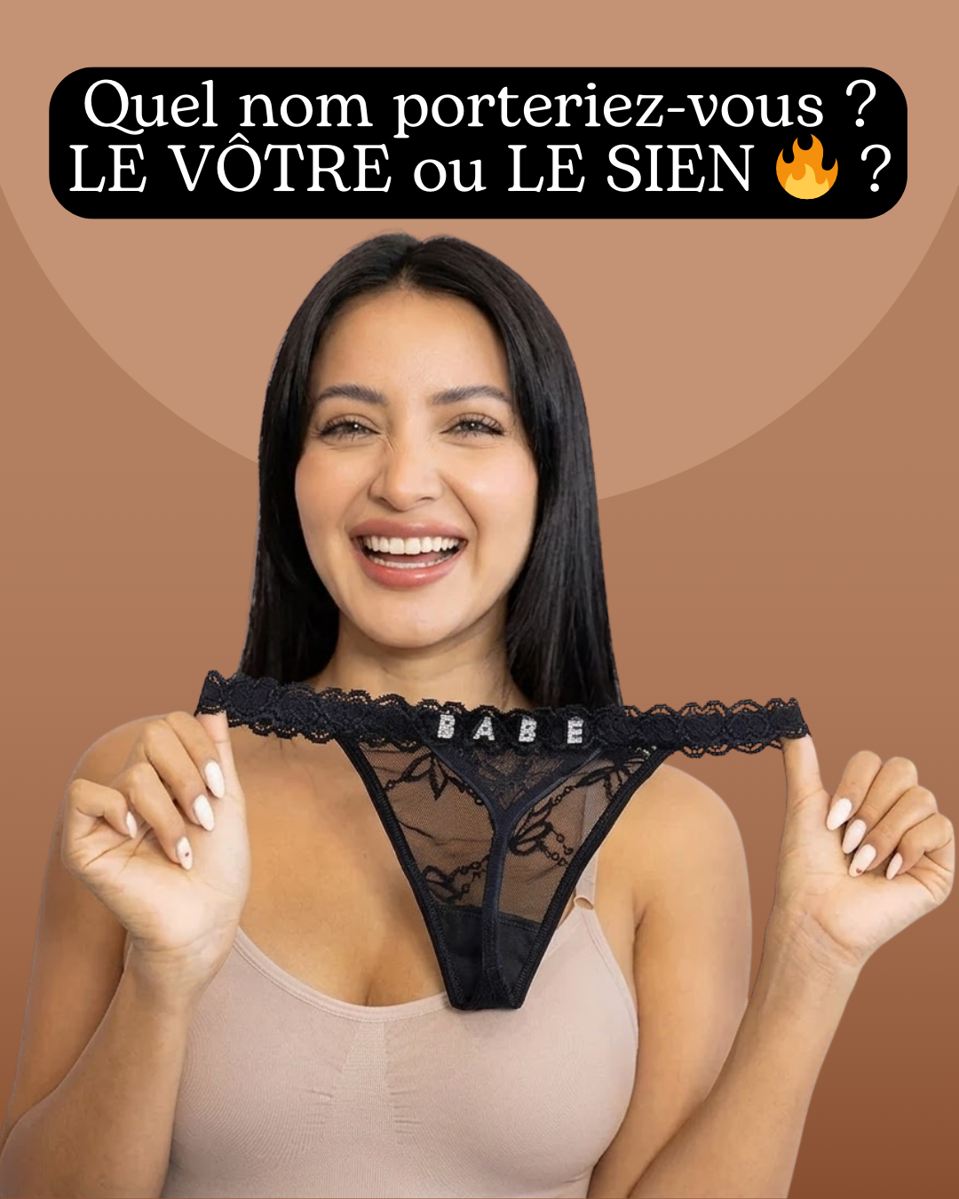 CamoChic Facebook ad: L'effet 'Il a adoré': Personnalisez votre surprise
