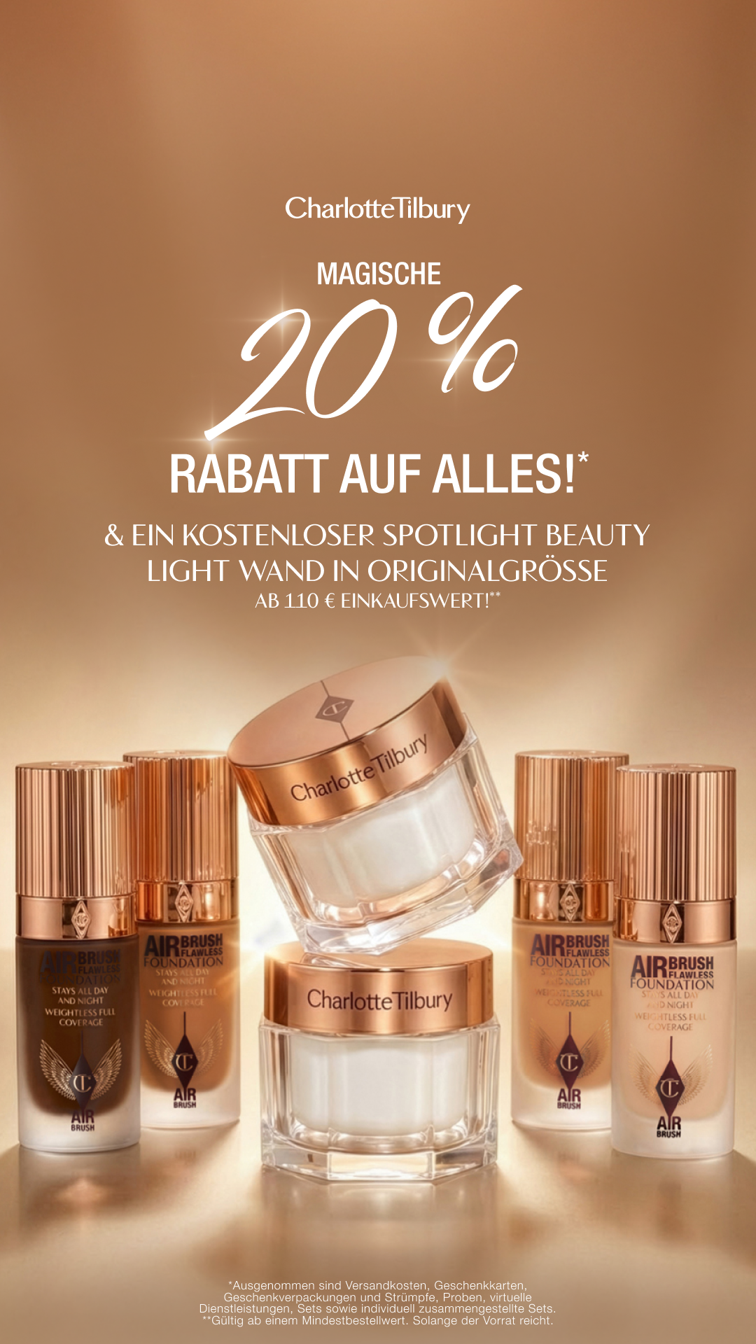 Charlotte Tilbury Facebook ad