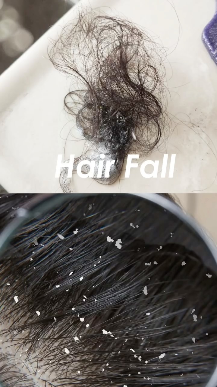 Tredha Herbals Facebook ad: Hair fall in the shower?