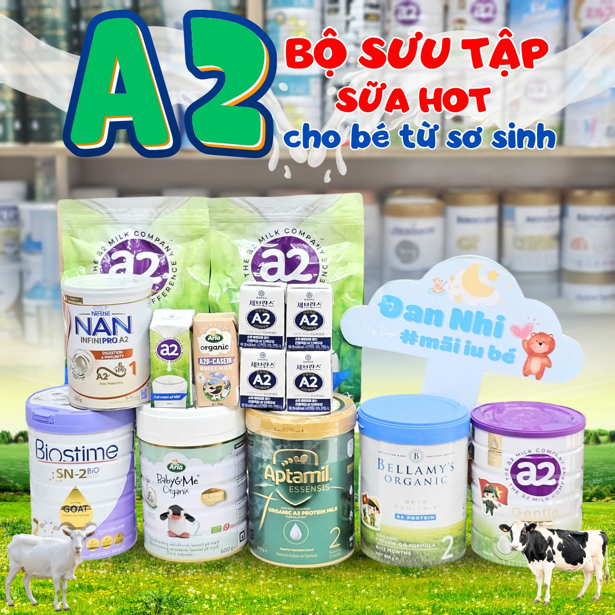Đan Nhi Shop - Chuyên Sữa & Vitamin cho bé yêu Facebook ad