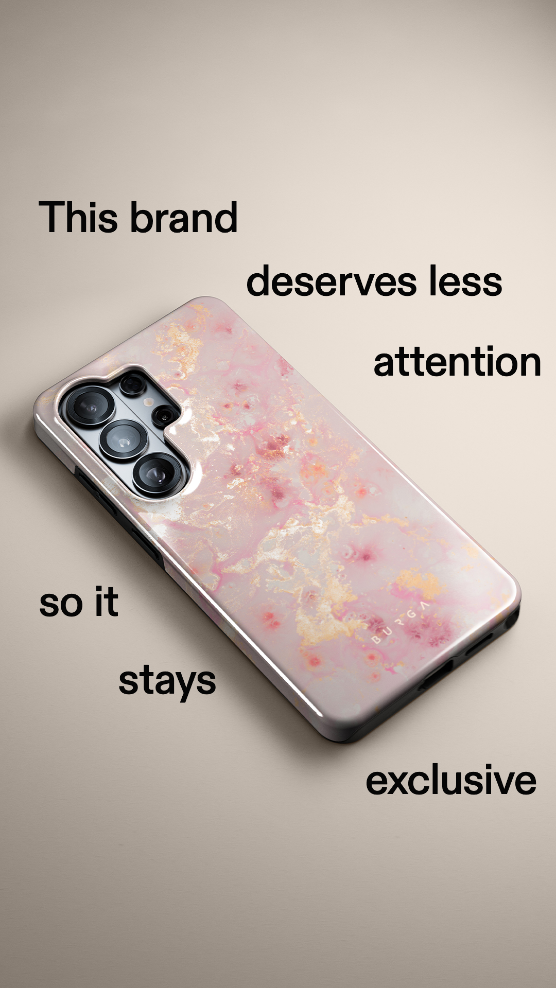 BURGA Case Facebook ad from Jul 8, 2026