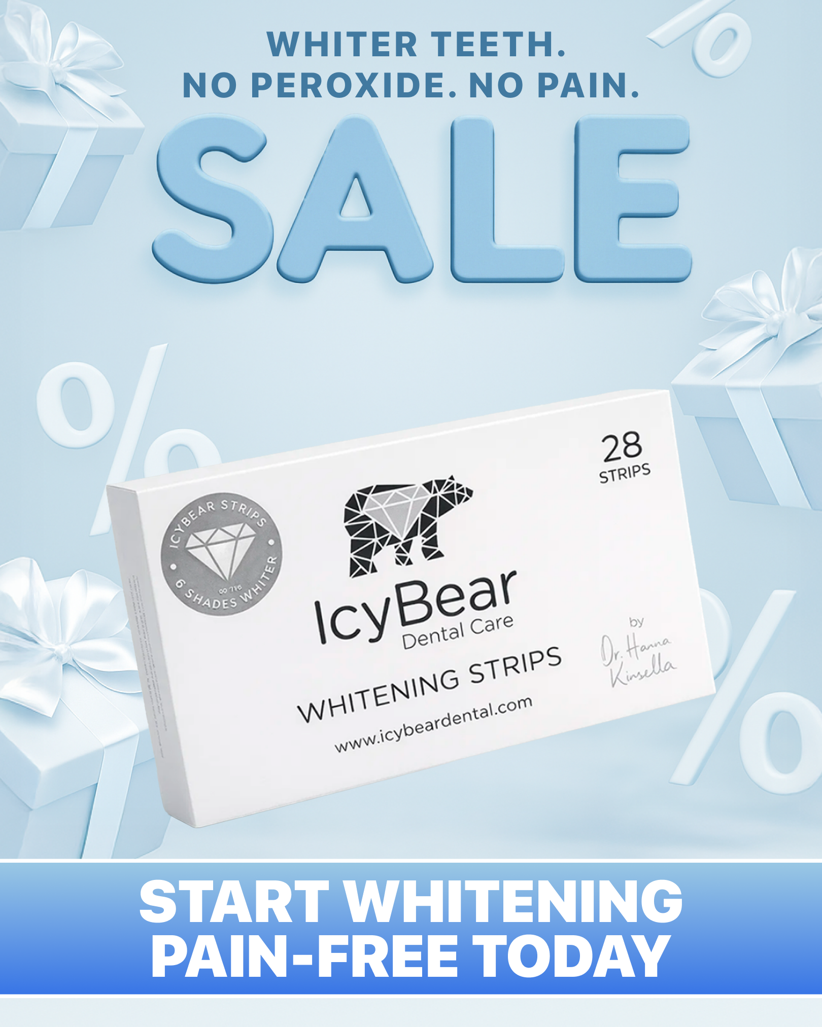 Icy Bear Dental Facebook ad