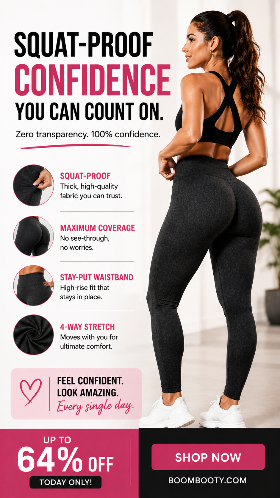 BoomBooty Facebook ad: While Stock Lasts