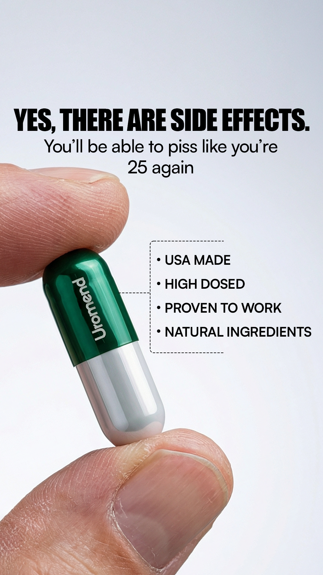 Uromend Facebook ad