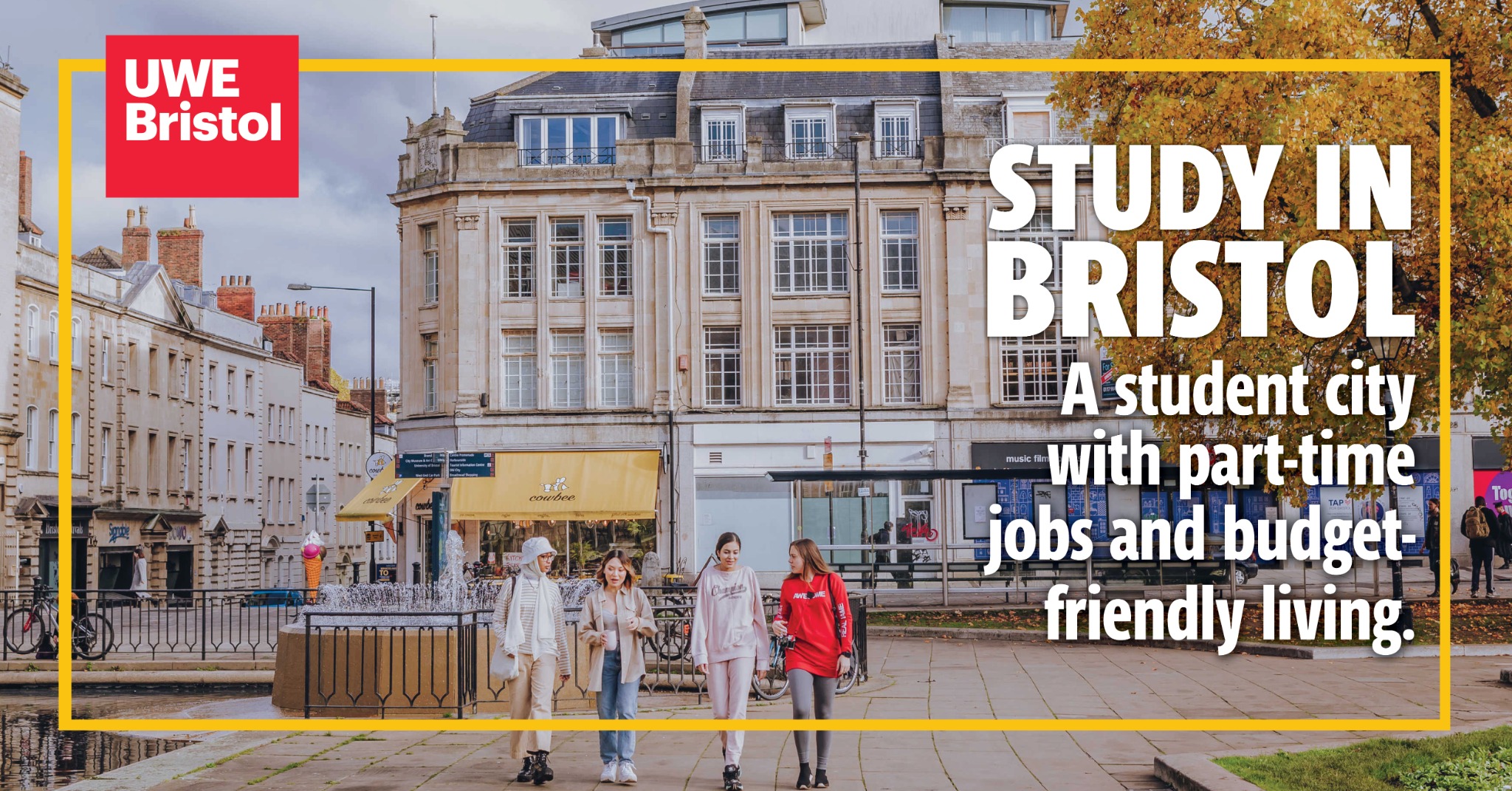 UWE Bristol International Facebook ad