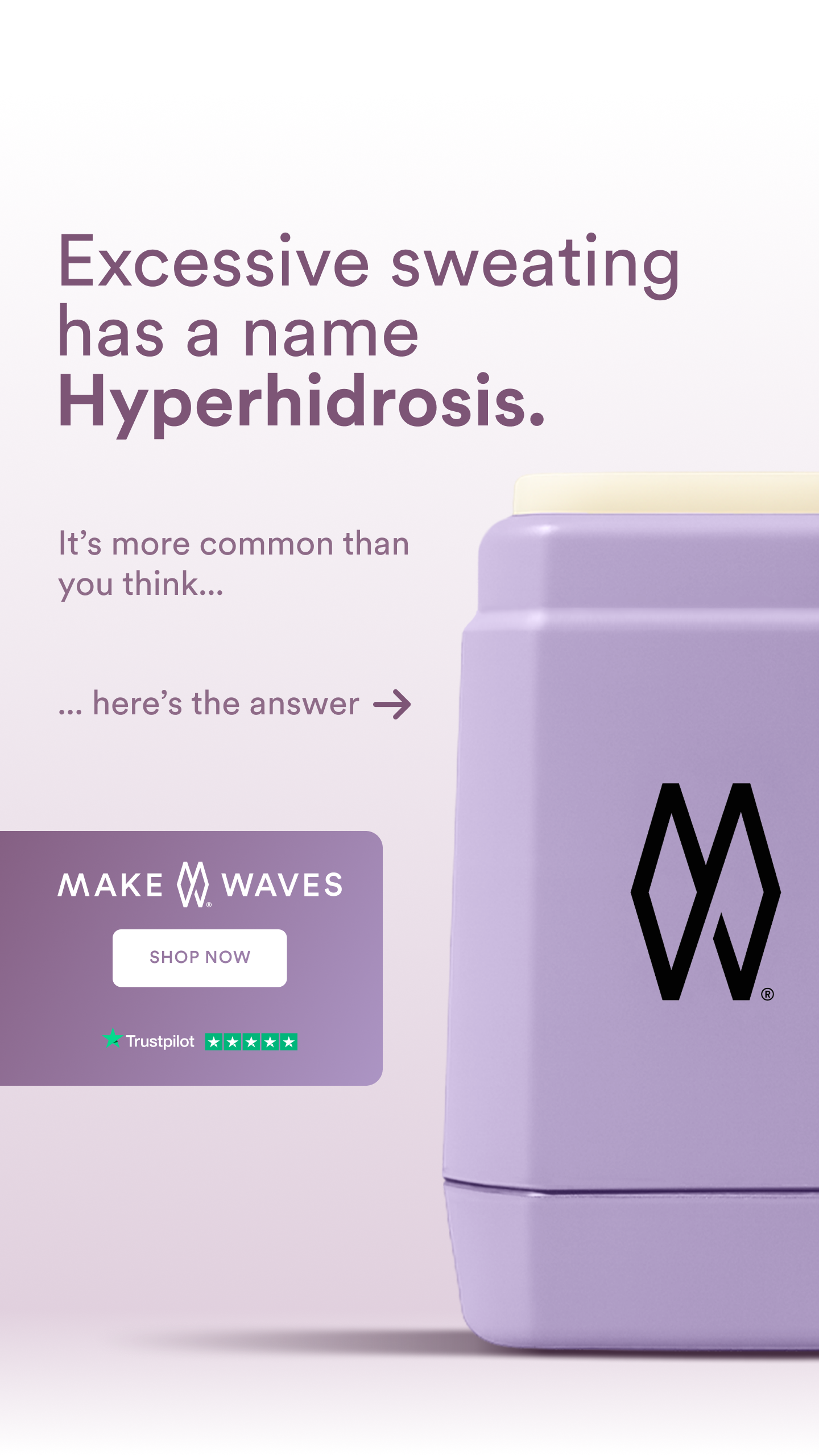 Make Waves Facebook ad
