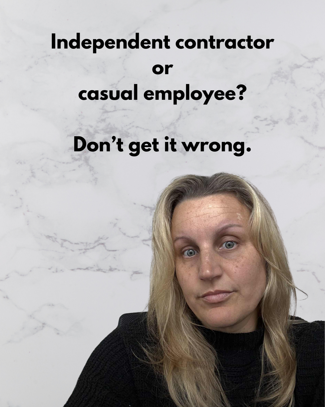 Core Strategies Facebook ad: Independent contractor or casual employee?