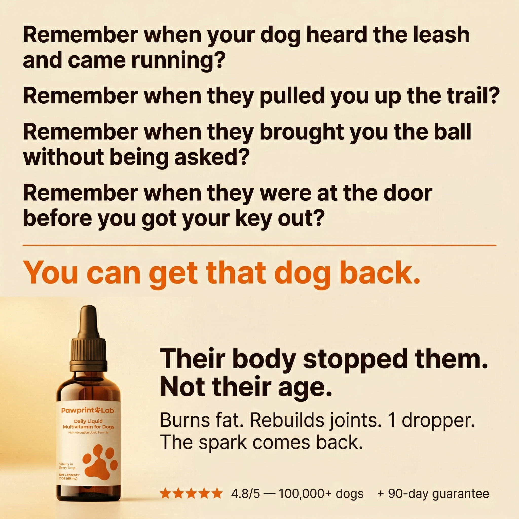 Vet-Approved Pet Products Facebook ad