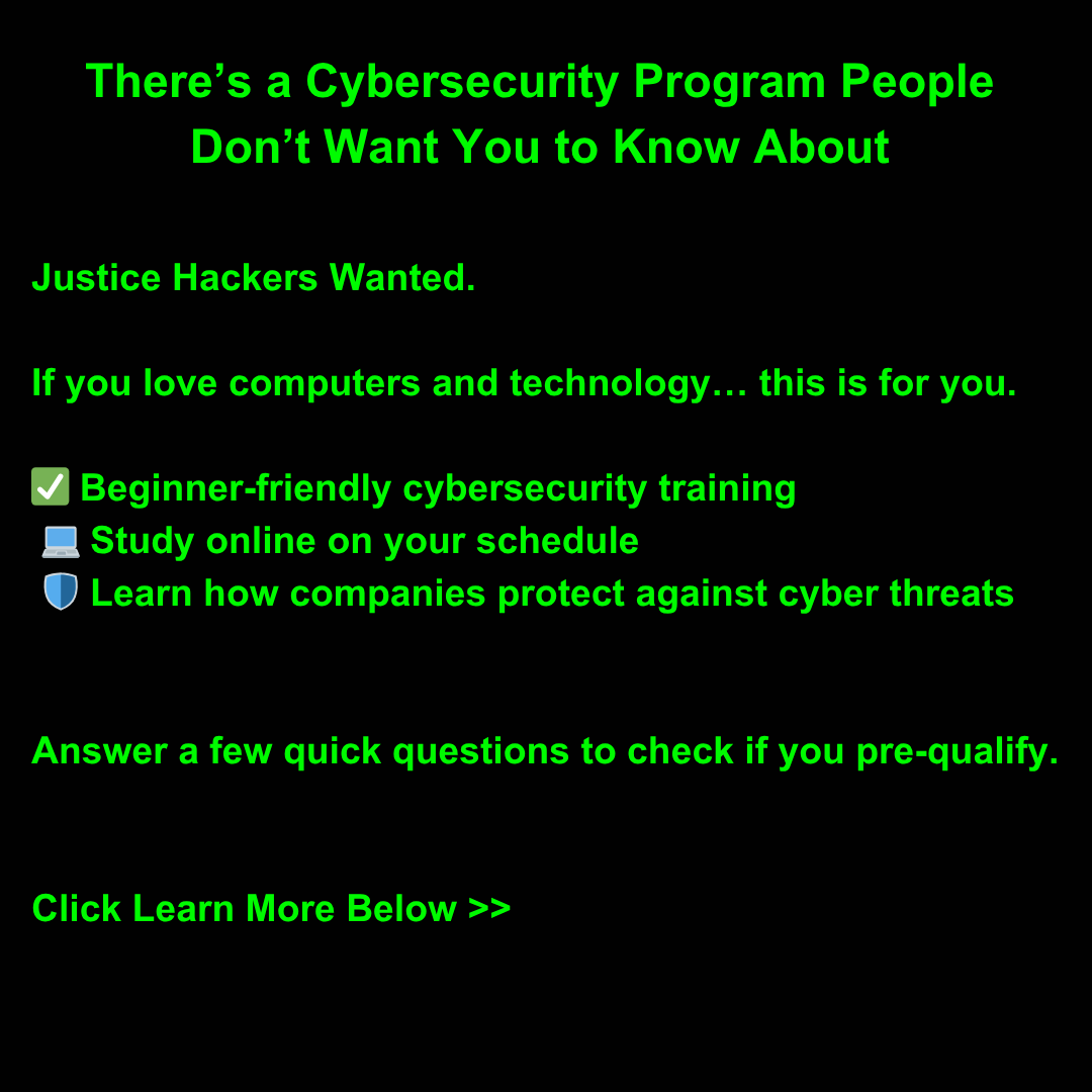 Security Cyber Degree Facebook ad